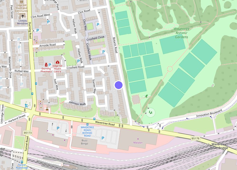 Map: Sidemersey Livings - Botanic Residence